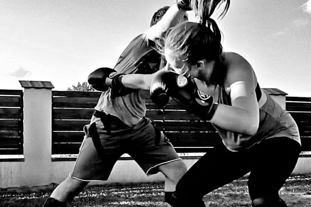 Anna Kickboxen Training