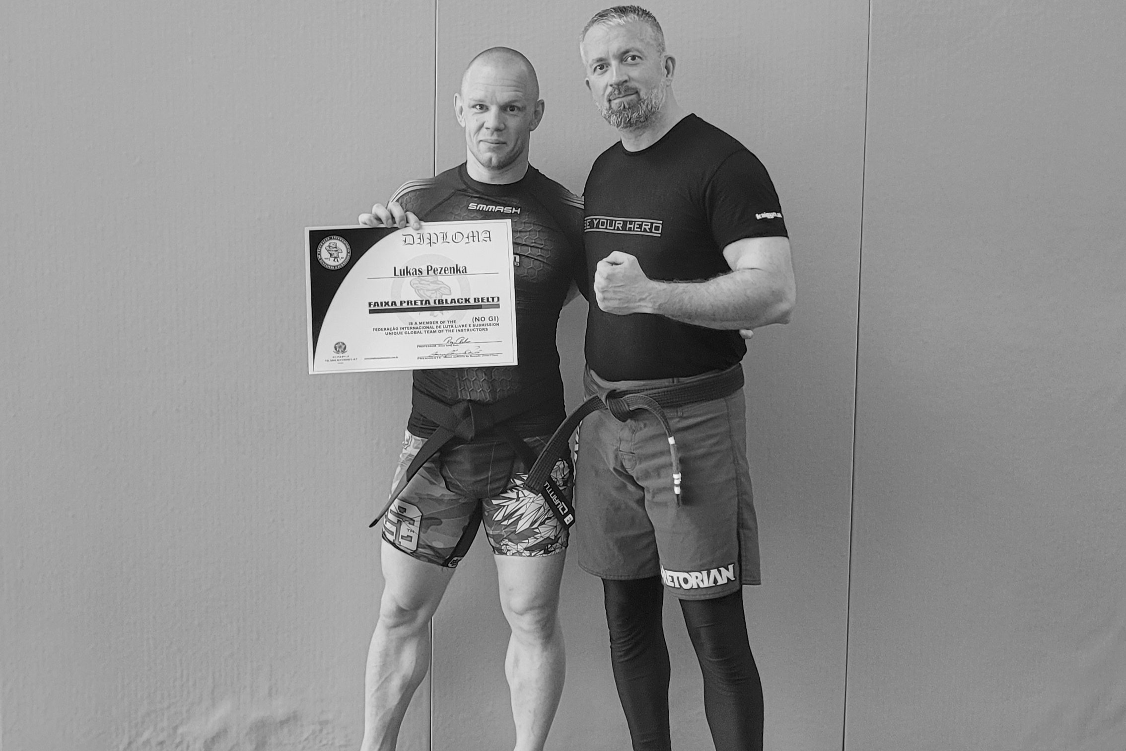 Lukas Black Belt Übergabe
